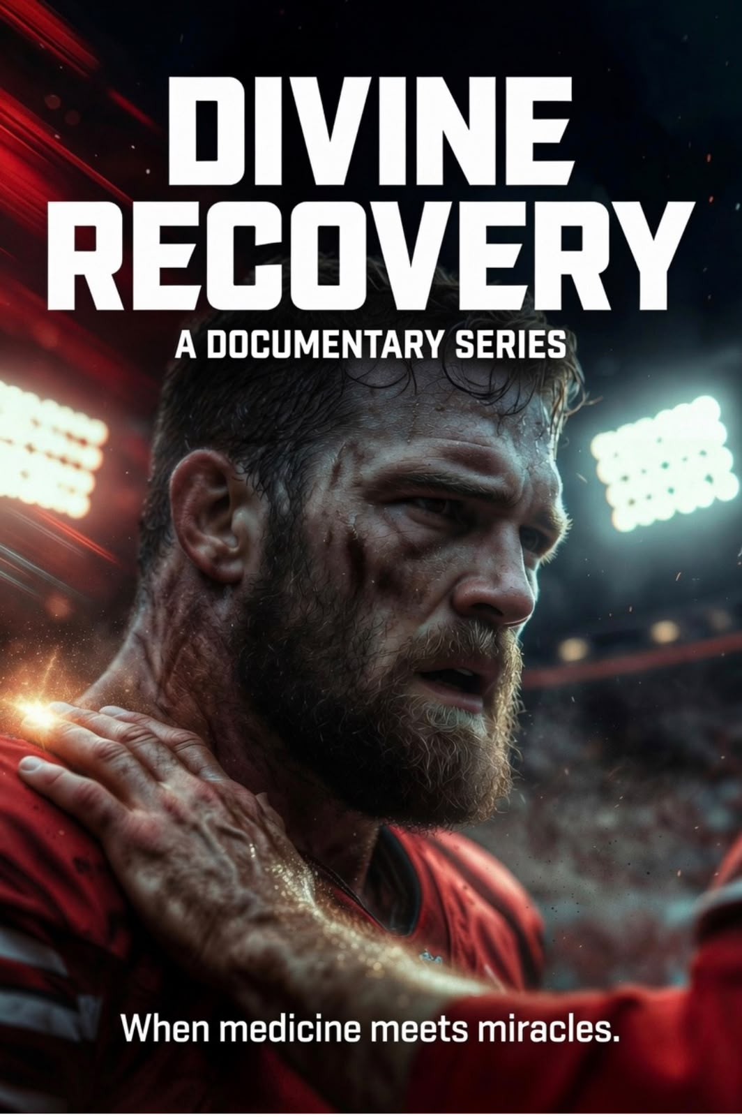 Divine Recovery key art — a documentary series.
